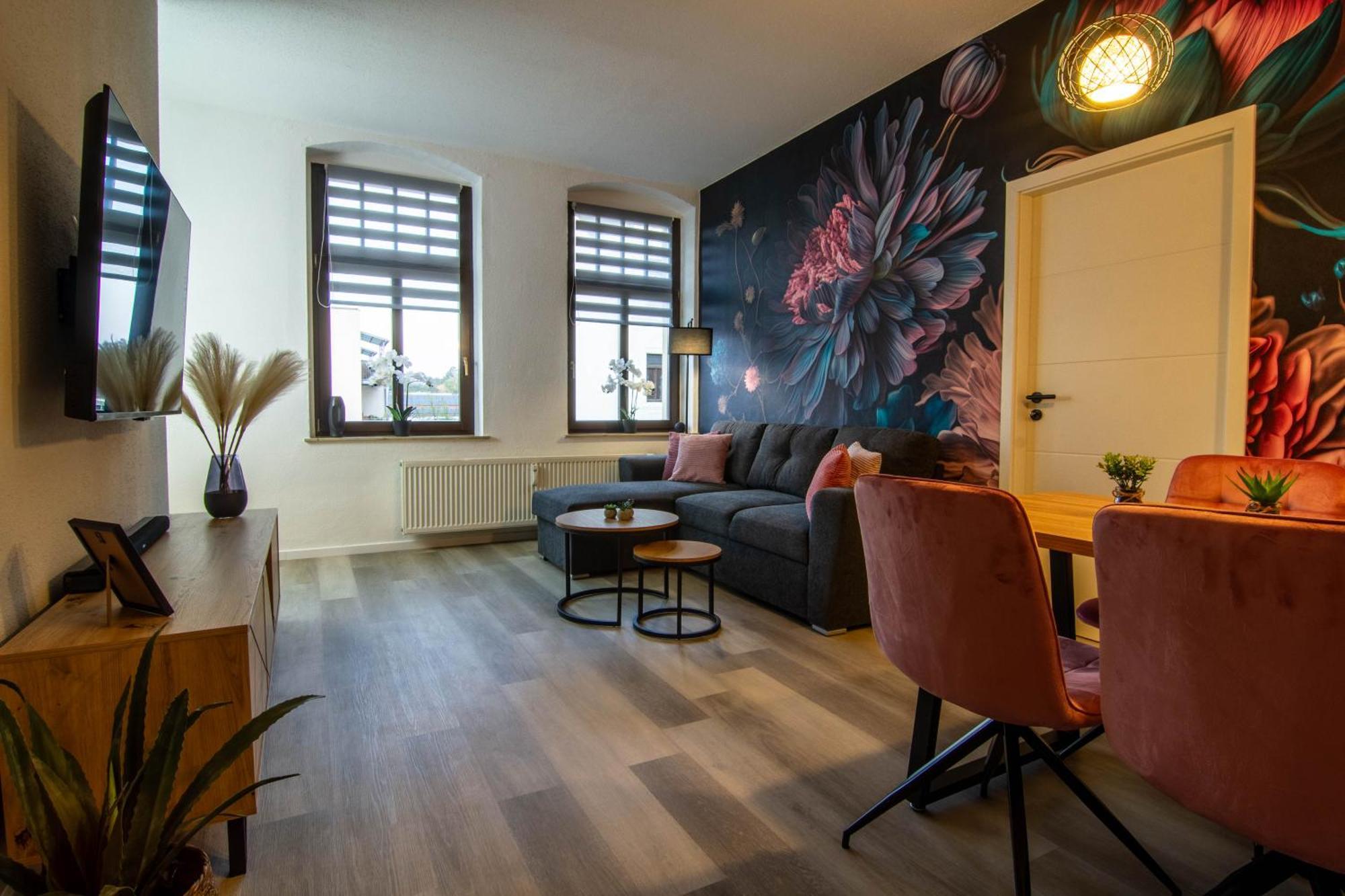 Stayfine - Smartes Design Apartment Am Uni Campus Chemnitz Bagian luar foto